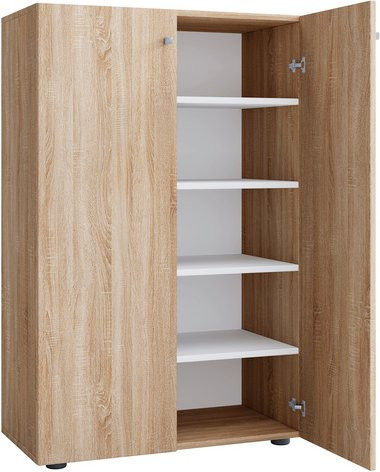 VCM Schuhschrank Lona in Sonoma-Eiche mit 2 Drehtüren, B/H/T: 70 x 110 x 39 cm - Bild 1