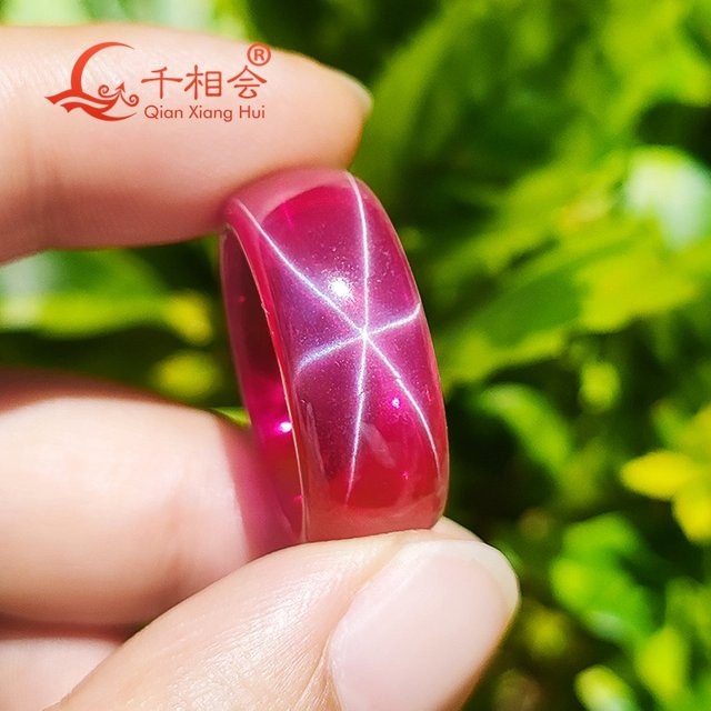 qian xiang hui Rubinring, Keramik, Unisex - Bild 1