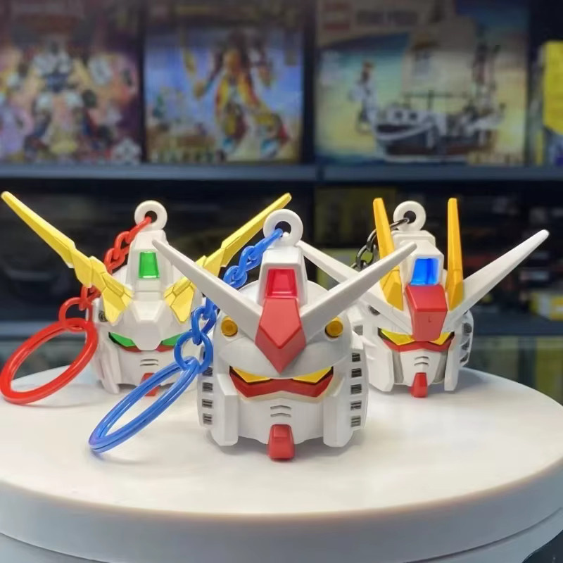 Bandai Sd Rx-78-2 Leuchtender Kopf-Taschenanhänger, PVC-Modell, Bunt / Mehrfarbig - Bild 3