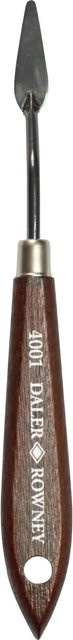 Daler-Rowney Malmesser Spitz 3 cm FSC mit Holzgriff in Braun - Bild 1