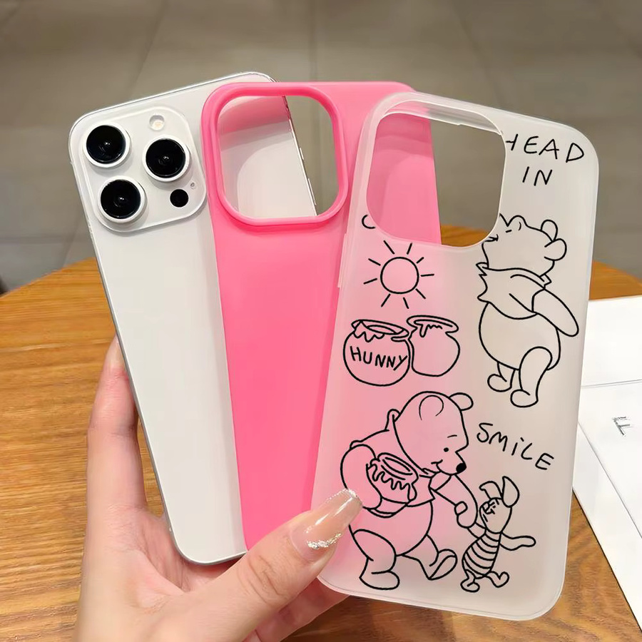 Winnie Puuh Honig-Gelee Silikon-Handyhülle für iPhone 11 bis 17 Pro Max von Potdemiel - Bild 1