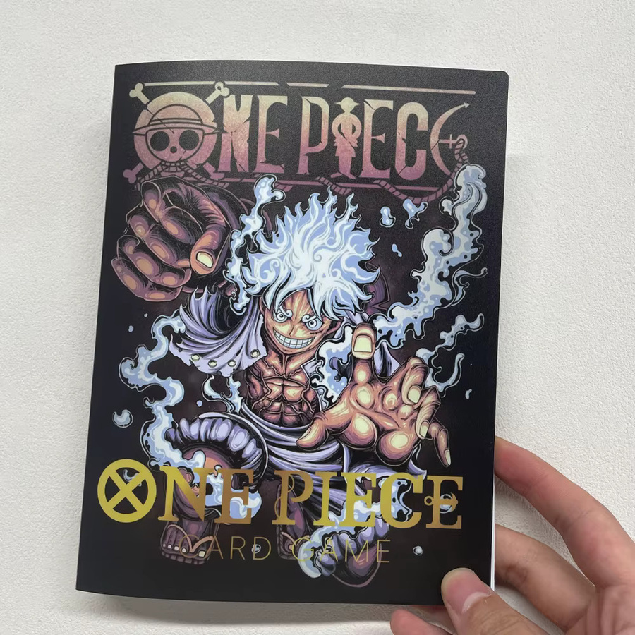 Bandai One Piece Nika Ruffy Sammelkartenalbum, 4 Fächer, 240 Sammelkarten - Bild 3