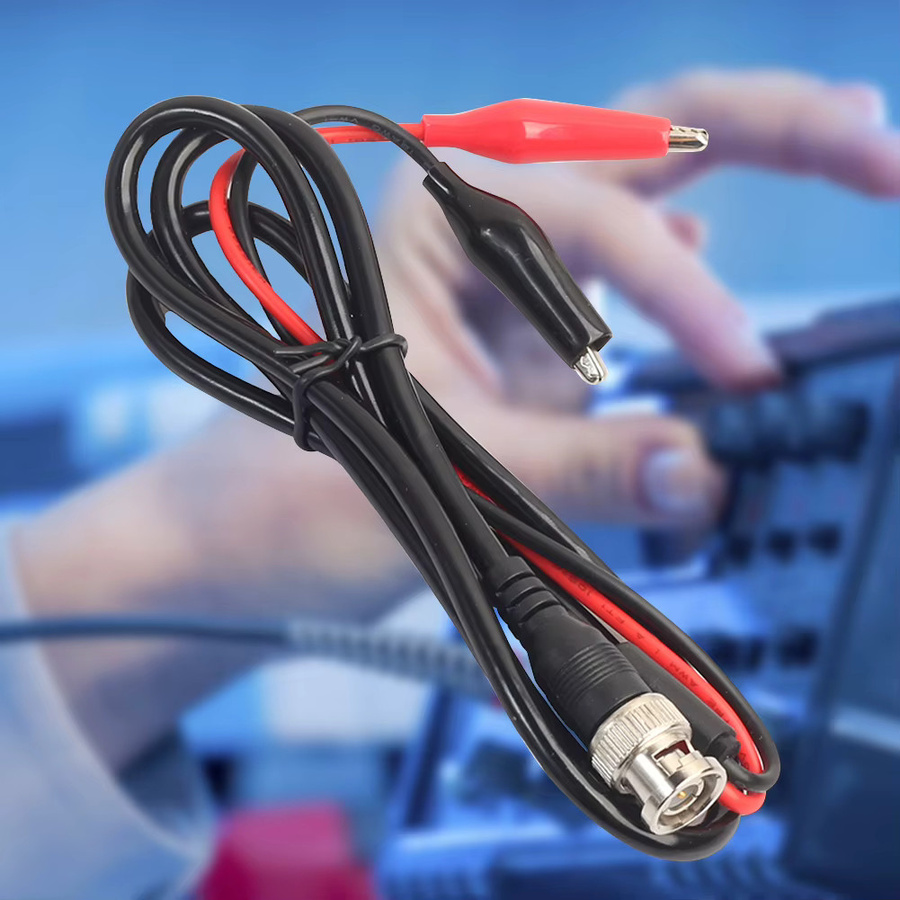 APWIKOGER BNC-Stecker auf Dual-Oszilloskop-Messkabel mit Krokodilklemmen und Rostschutz - Bild 3