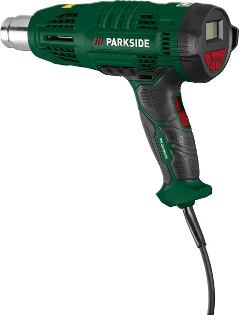 Parkside Digital Heißluftgebläse PHLGD 2000 D5 in Grün - Bild 1