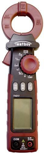Testboy TV 217 Digitale Stromzange CAT III 600 V in Rot - Bild 1