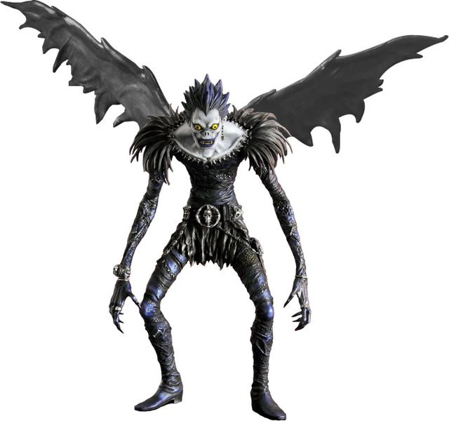 Bandai Death Note Ryuk Yagami Light MisaMisa PVC Modellfigur Schwarz - Bild 1