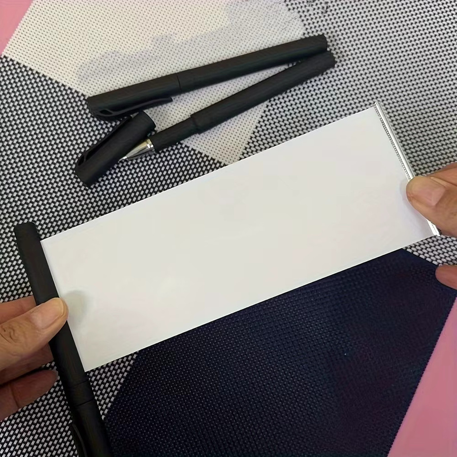 Einziehbarer unsichtbarer Stift in Schwarz für geheime Notizen und Prüfungen - Bild 5