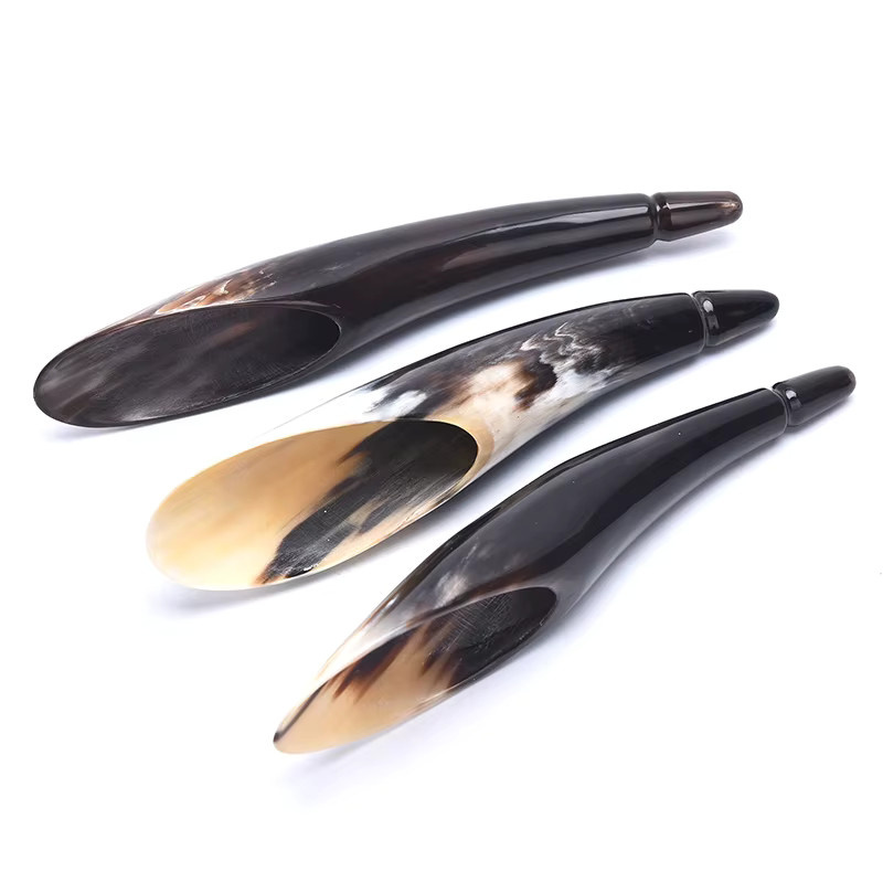 HNKMP Gua Sha Massage Tool aus Büffelhorn, Unisex - Bild 2