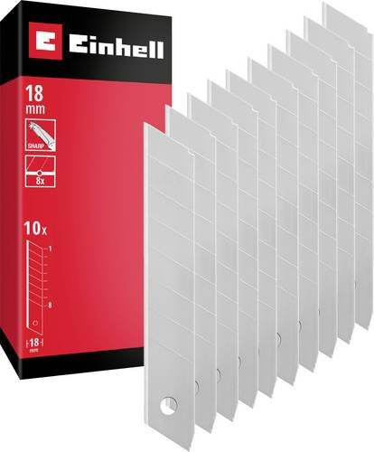 Einhell Abbrechklingen-Set aus gehärtetem Stahl, 10 Stück, 18 mm - Bild 1