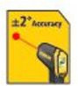 Stanley Infrarot-Thermometer STHT0-77365 mit 8:1 Optik Messbereich -38 bis 520°C - Bild 2
