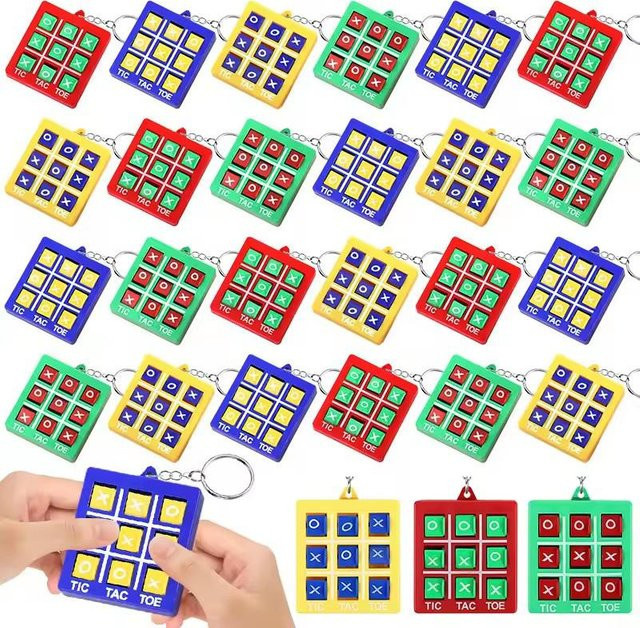 Binchi Outdoor Product Tic Tac Toe Schlüsselanhänger, Unisex - Bild 1