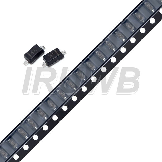 100 Stück IRUWB Zener Diode SMD SOD-123 in Schwarz - Bild 1