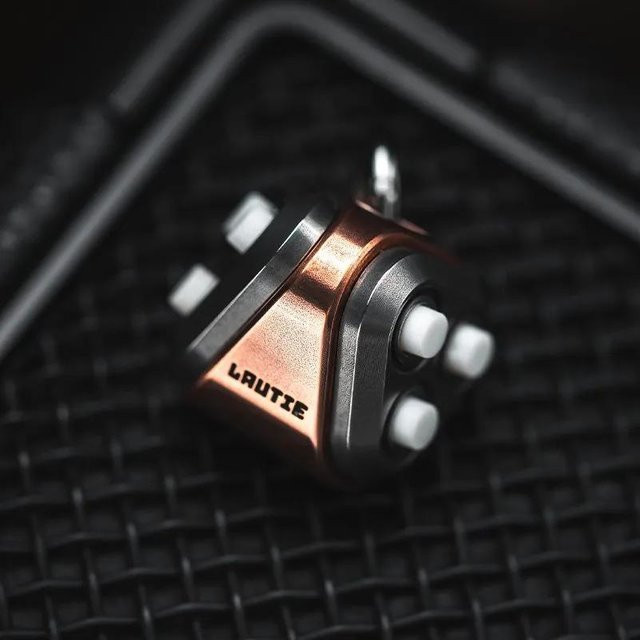 LAUTIE EDC Käfer Crash Erdbeer Crash, Metall Push Pop Blase Fidget Spielzeug - Bild 1
