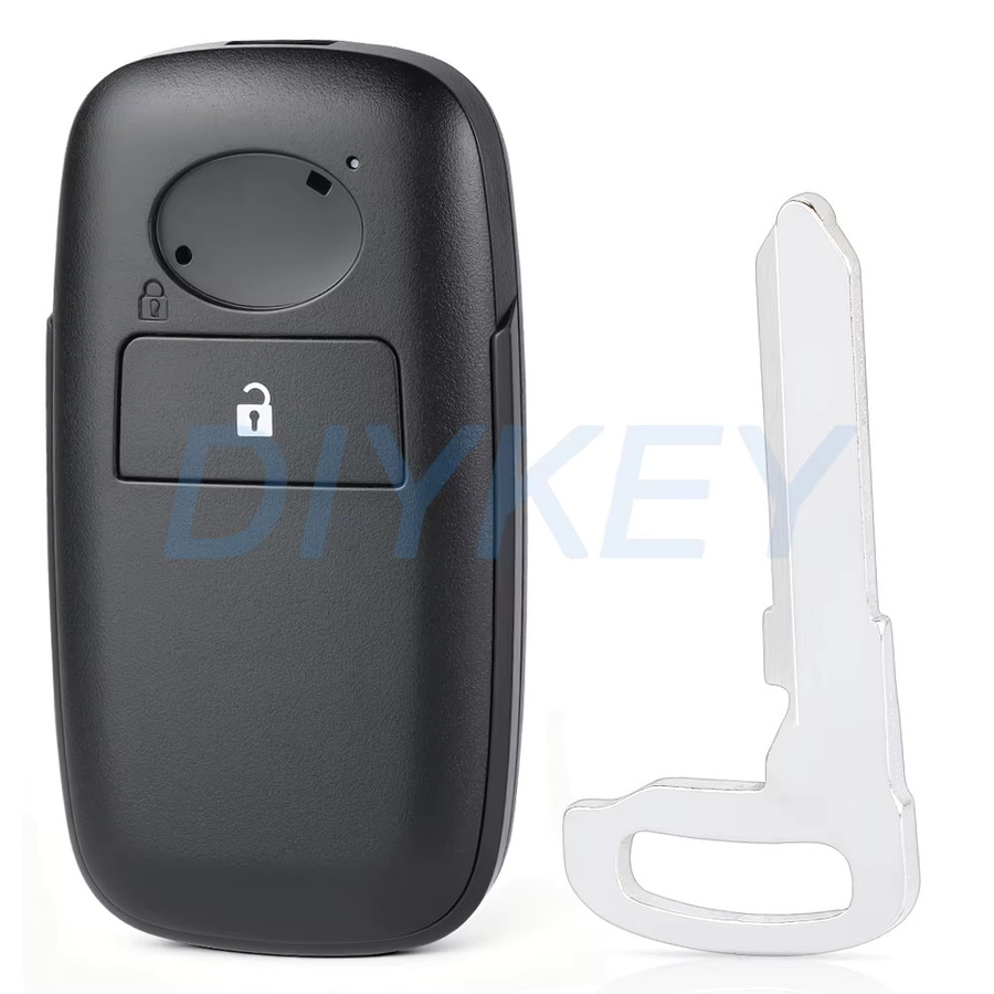 DIYKEY Smart Fernbedienung Autoschlüssel Hülle für Toyota Raize Rocky, Schwarz, 2/3/4/5 Tasten Gehäuse - Bild 3