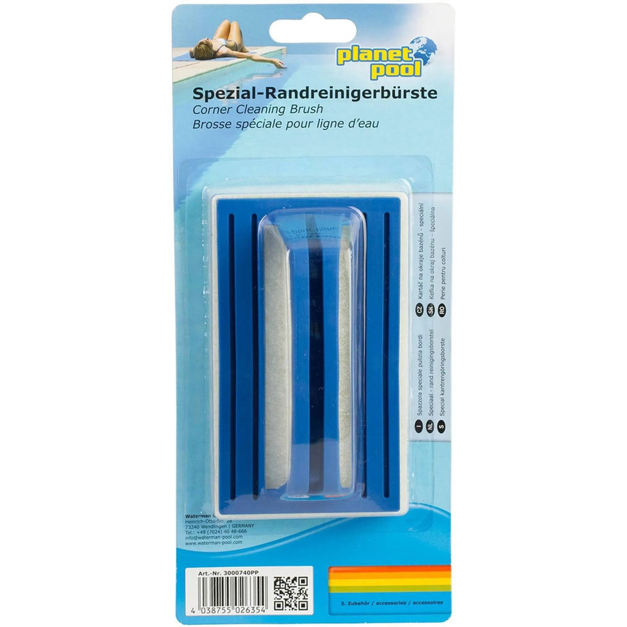 Planet Pool Randreinigerbürste aus Kunststoff in Blau - Bild 2