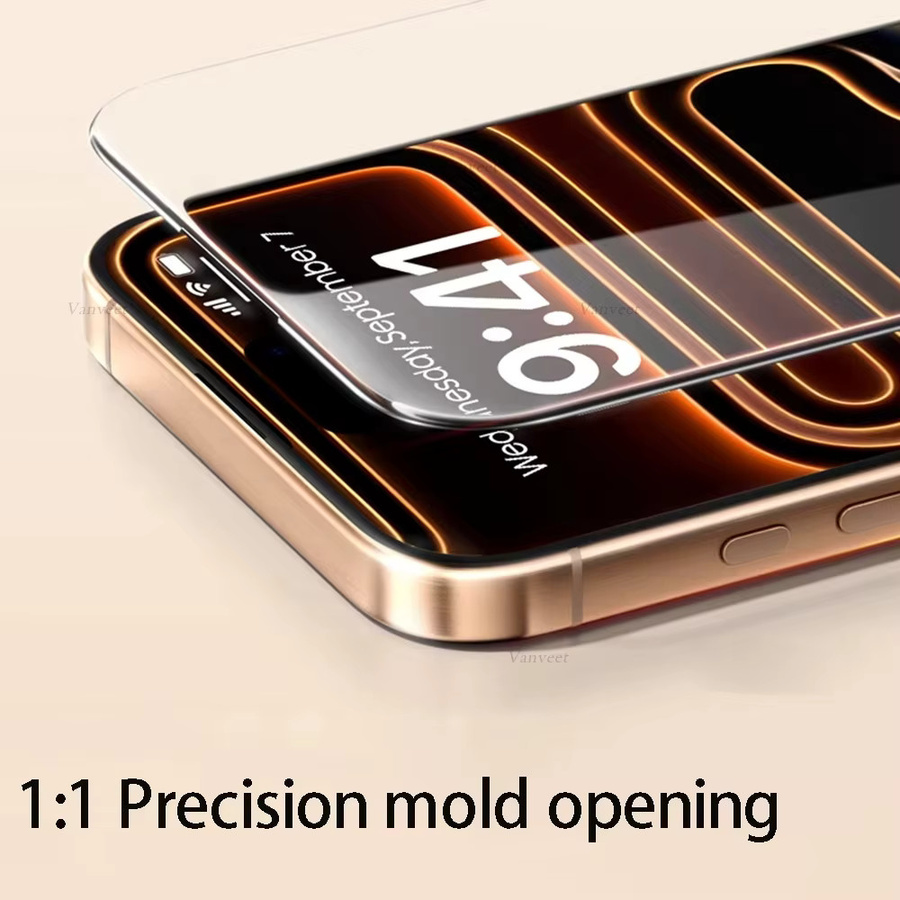4er-Pack Premium Displayschutz aus gehärtetem Glas für Samsung Galaxy S25 FE S24 S21 S20 FE A56 A55 A54 A53 A17 A07 A52 A16 A15 A06 in Transparent - Bild 5