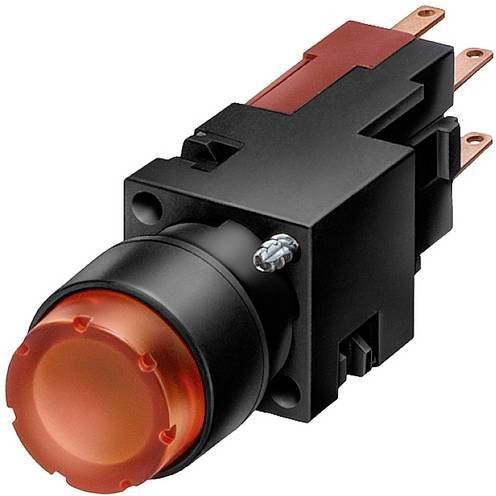 Siemens Leuchtdrucktaster 3SB2206-0LD01 in Gelb und Rot aus Kunststoff - Bild 1
