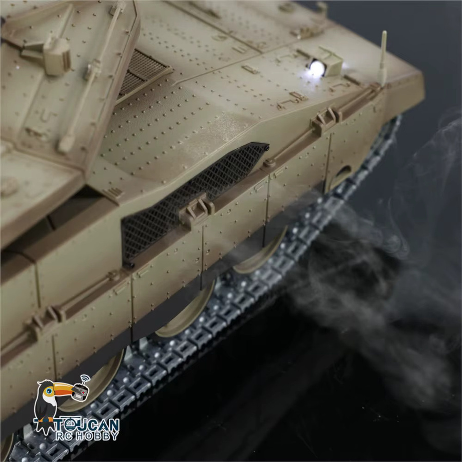 Heng Long RC Panzer 3958 IDF Merkava MK IV, 1:16, mit Metallkette - Bild 3