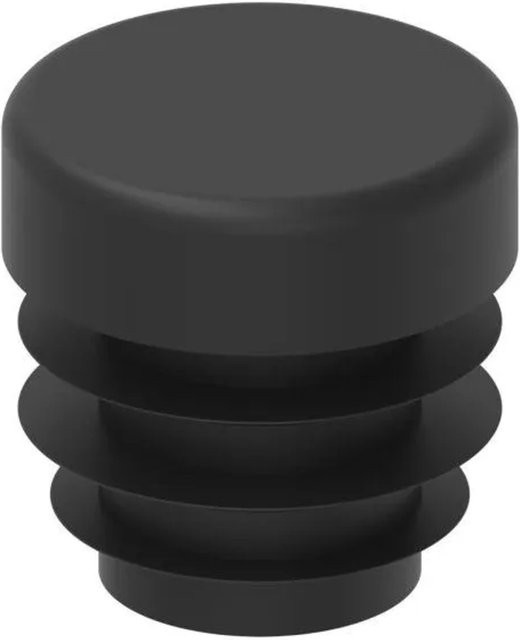 FeNau Kunststoffkappe für Rundrohr Ø 16,0 mm, Wandstärke 1,0-2,0 mm, Schwarz - Bild 1