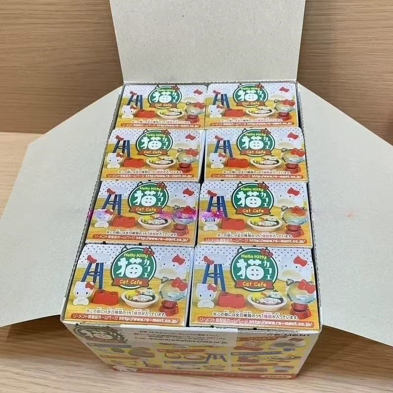 Rement Hello Kitty Sanrio Katzencafé Blind Box, Mini-Figuren Spielset - Bild 2