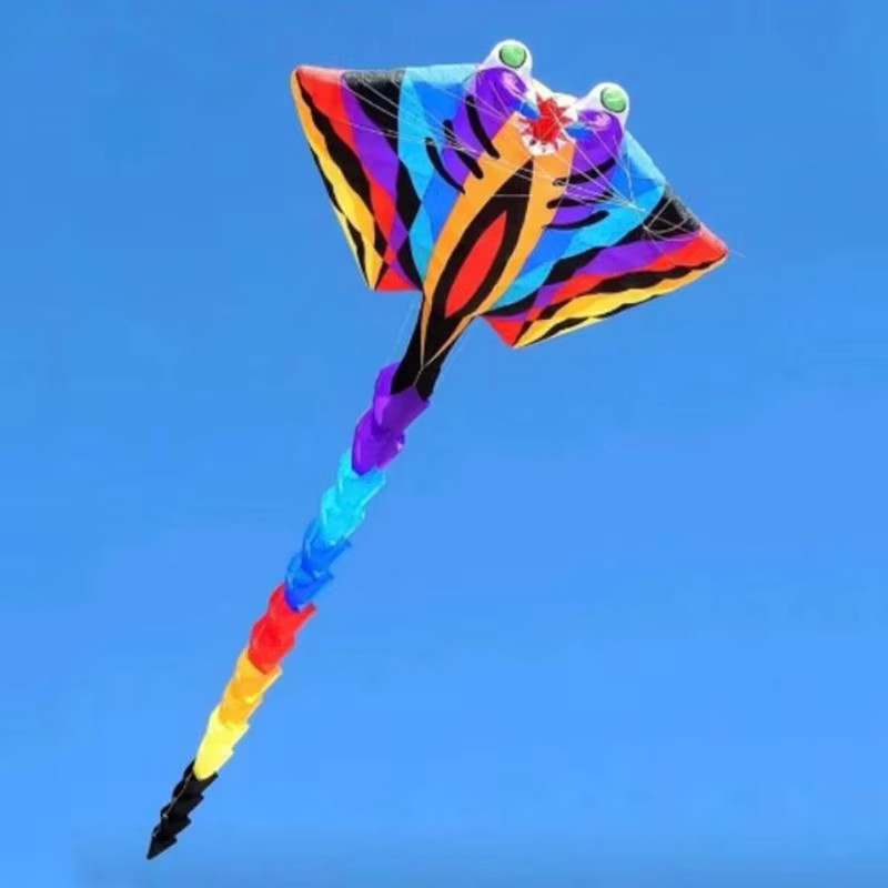 IKITEFLY Teufelsfisch-Drachen, Strahlenfisch-Drachen, leuchtendes Spielzeug, bunt/mehrfarbig - Bild 1