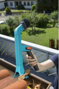 GARDENA combisystem-Dachrinnenreiniger, blau/grau, B/H/T: 11,2 x 35 x 44,9 cm - Bild 1