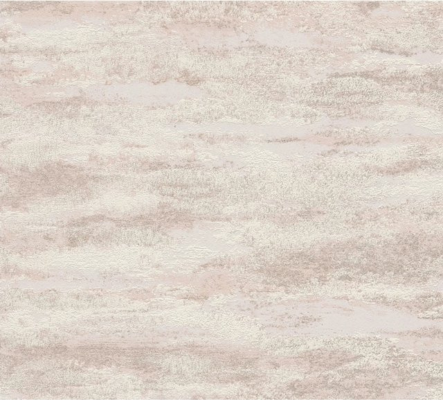 A.S. Création Vliestapete in Putzoptik, Farbe: Weiß Beige, Breite: 53 cm, Länge: 1005 cm - Bild 1