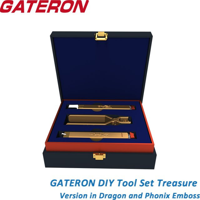 Gateron DIY-Werkzeug-Set für mechanische Gaming-Tastaturen mit Schalter-Abzieher, Tastenkappen-Abzieher und Öffner in Gold - Bild 1