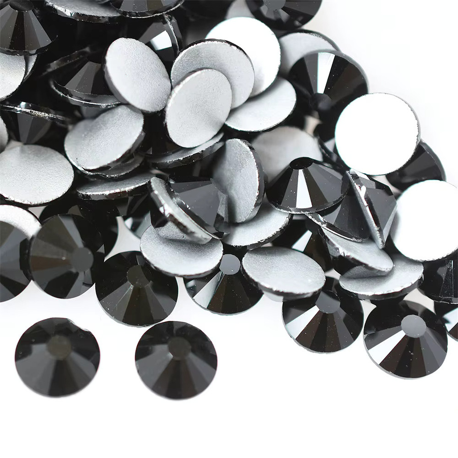 Strass Lose Steine Kristalle, Schwarz, DIY Charme - Bild 6