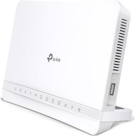 TP-Link Wi-Fi 6 Dual-Band WLAN-Router VX231V mit Gigabit Ethernet und DSL in Weiß - Bild 1