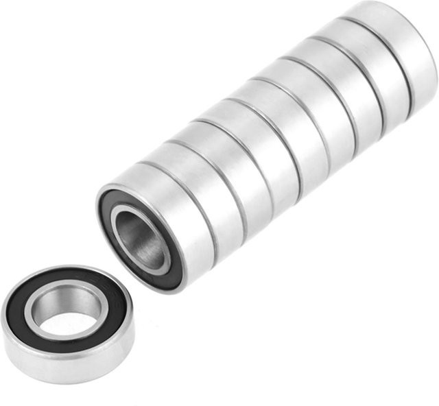 10 Stück Neoglint 6882RS Rillenkugellager gummiversiegelt in Silber, B/D/H: 8 x 16 x 5 mm - Bild 1