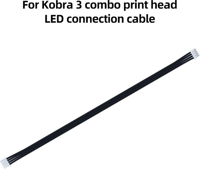 FYSETC LED-Verbindungskabel für Kobra 3 Combo Druckkopf in Schwarz - Bild 1