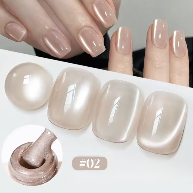 MIANEL NAIL Katzenaugen-Magnetgel Nagellack, Champagner, 10 ml - Bild 1