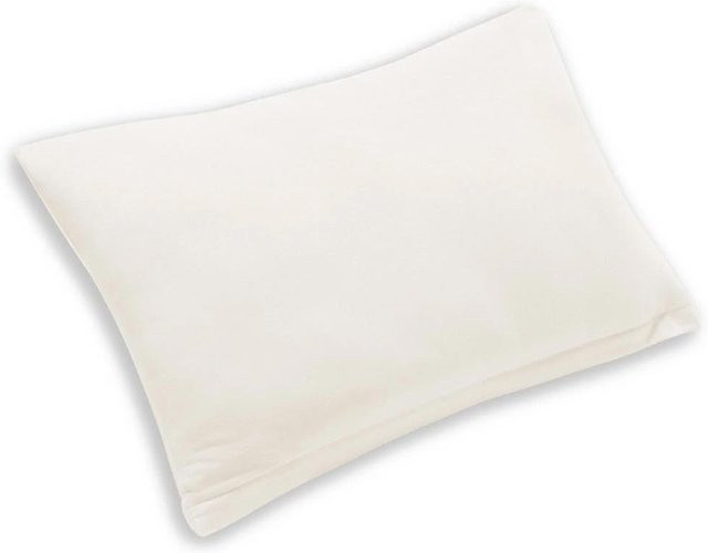 Select Home Kissenbezug aus Baumwolle mit Elasthan in Perlmutt Weiß, B/H: 40 x 60 cm - Bild 1