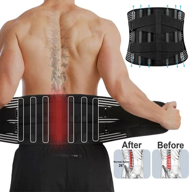 monclique Orthopädische Taille Lenden Unterstützung, Unisex - Bild 1