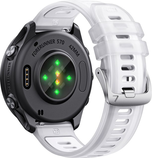 Xiaomi Smartwatch-Armband Silikon, Weiß, Unisex, 20 mm, 22 mm - Bild 1