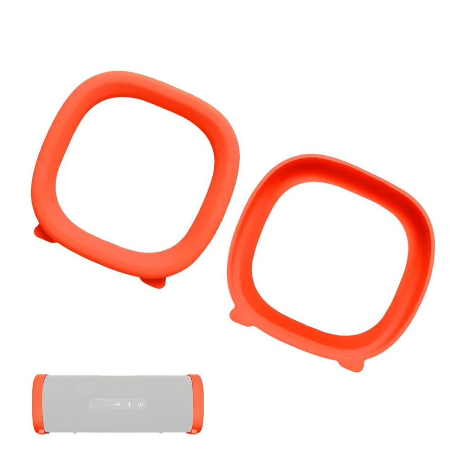 Silikon-Lautsprecherhülle mit Anti-Rutsch-Design für Xiaomi Sound Speaker in Schwarz oder Orange - Bild 2