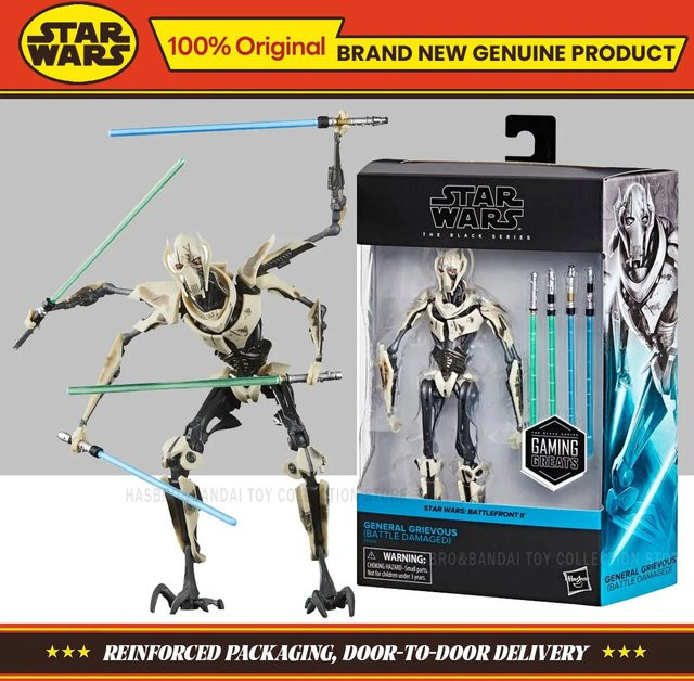 Hasbro Star Wars The Black Series General Grievous, Actionfigur, 15 cm - Bild 1
