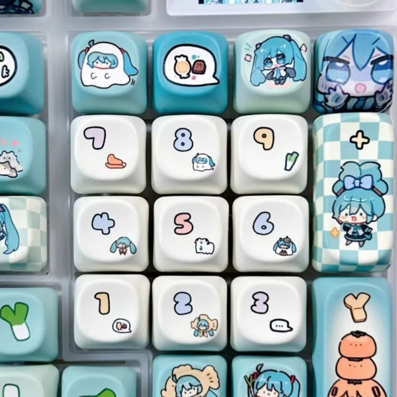 Bandai Hatsune Miku Anime Tastenkappen in Multicolour für deine personalisierte Tastatur - Bild 4