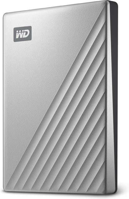 Western Digital My Passport Ultra Externe Festplatte 2TB Silber USB-C - Bild 1