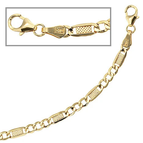 Colfem Armband 333 Gelbgold, 19 cm, Unisex - Bild 1