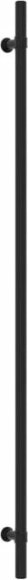 vidaXL Möbelgriffe Set aus Edelstahl in Schwarz Matt, 20 Stück, Länge: 48 cm - Bild 1
