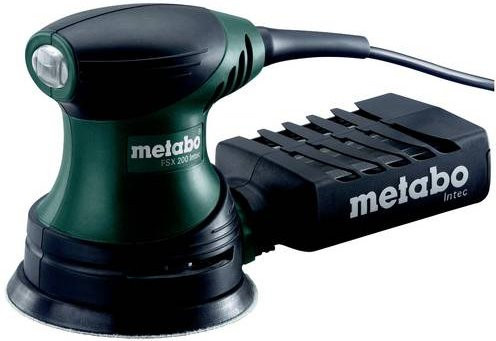 Metabo FSX 200 Intec Exzenterschleifer 240 W in Grün mit Kunststoffkoffer - Bild 1