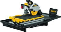 DeWalt Fliesensäge D36000 Kapp- und Gehrungssäge in Gelb-Schwarz mit 1500W - Bild 1