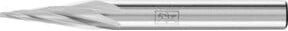 PFERD Hartmetall Frässtift Spitzkegel SKM universal grob, Farbe: Silber, Durchmesser: 6 mm, Länge: 18 mm, Schaft-Durchmesser: 6 mm - Bild 1