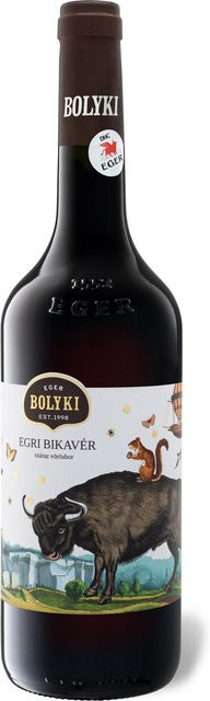 Bolyki Egri Bikavér, trocken, Rotwein, 2022, 0,75 l - Bild 1