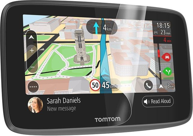 TomTom Screen Protection Pack GO Display Schutzfolie für 5 Zoll Navigationsgeräte in Transparent - Bild 1