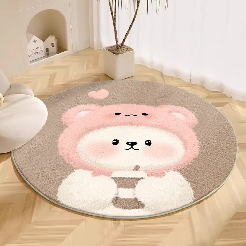 VIKAMA Cartoon Bodenmatte mit Kinder-Motiv, weich und rutschfest, ideal für Wohnzimmer und Schlafzimmer - Bild 1