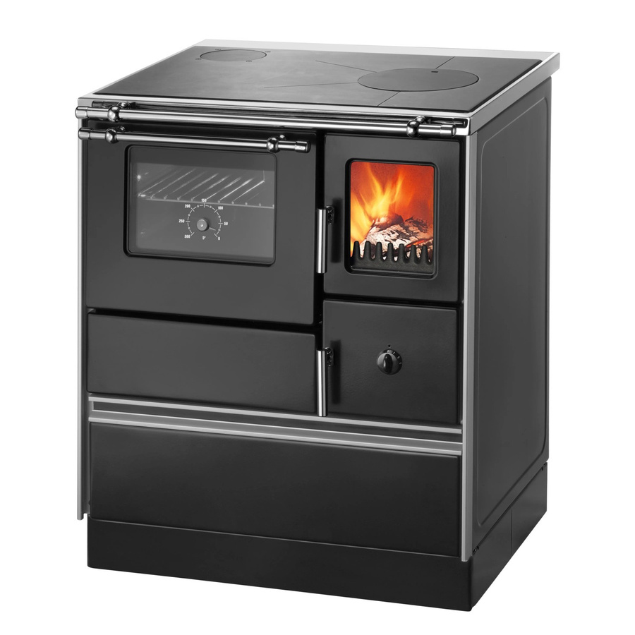 Westminster Küchenherd K76F-70 Schwarz mit Backfach links und 7,6 kW Heizleistung - Bild 2