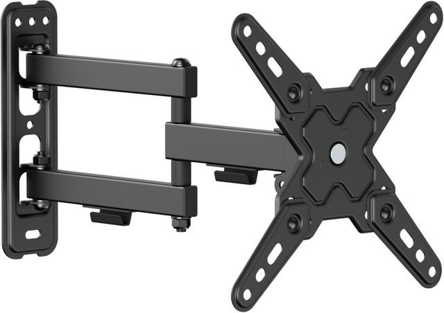 Fonestar MOV-322EN Schwenkarmhalterung für Fernseher 13 bis 55 Zoll, VESA 75x75 mm, Tragfähigkeit 20 kg, Schwarz - Bild 1